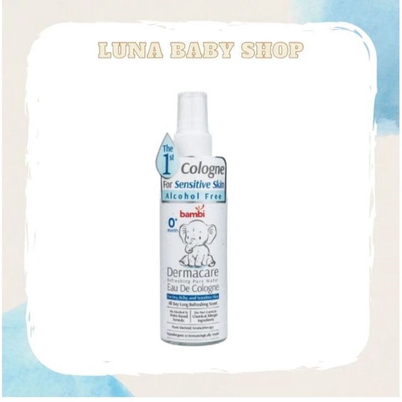 Bambi Dermacare Eau De Cologne 100ml