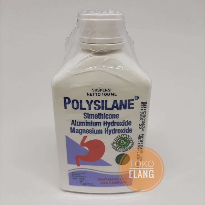 Polysilane 100 ml - obat maag dan kembung