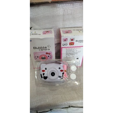 mainan bubble camera karakter pakai batre
