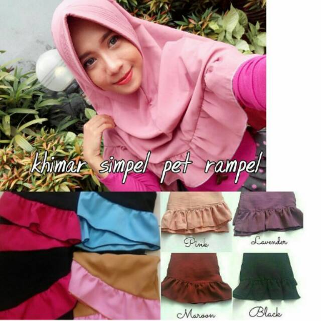 KHIMAR SIMPLE PET RAMPEL