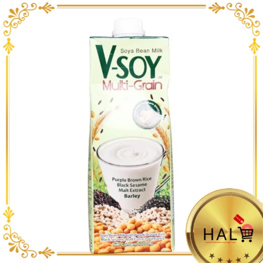 V-SOY MULTI GRAIN SOYMILK UHT 1000 ML