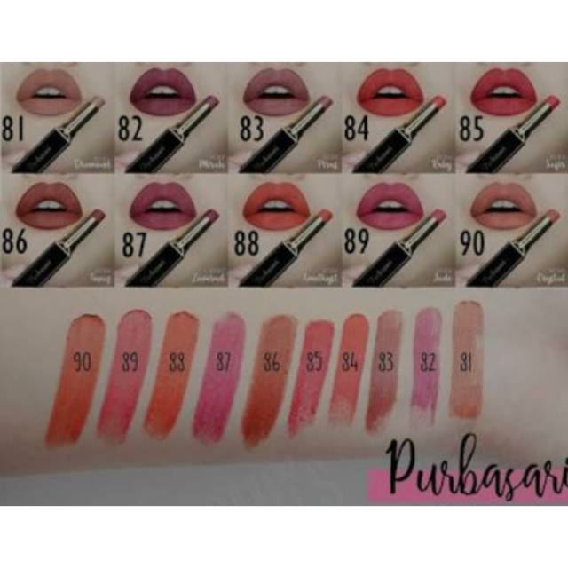 Lipstik Matte Purbasari