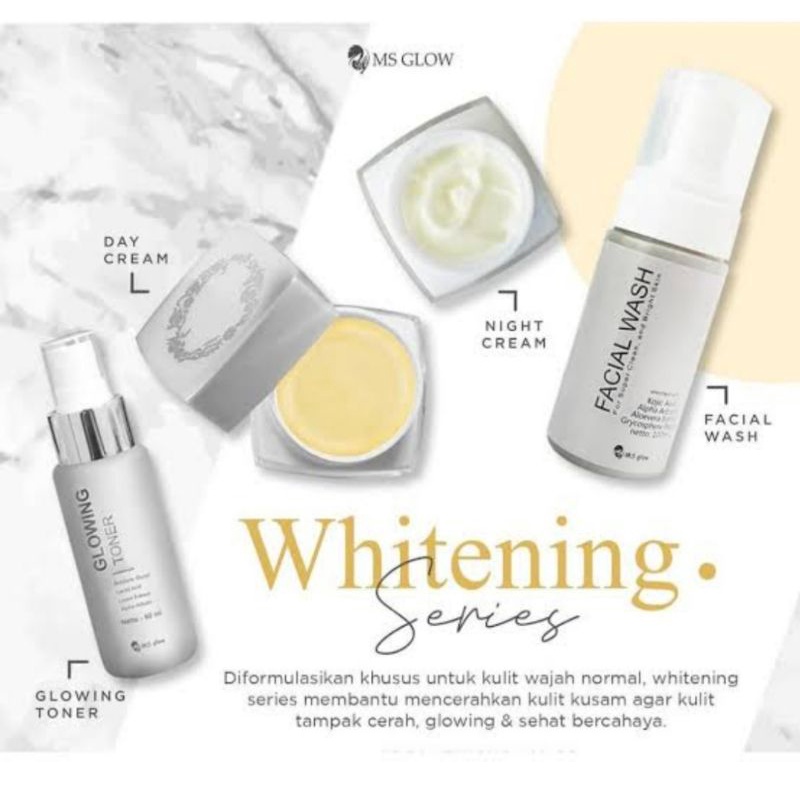 Paket Whitening Ms Glow