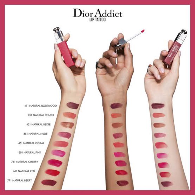 FULLSIZE dior lip tattoo authentic 100%