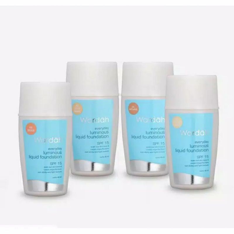 Wardah Everyday Luminous Foundation 40ml