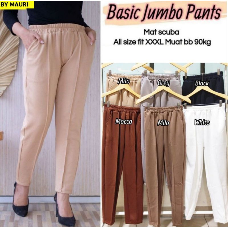 BASIC JUMBO PANTS MAURI