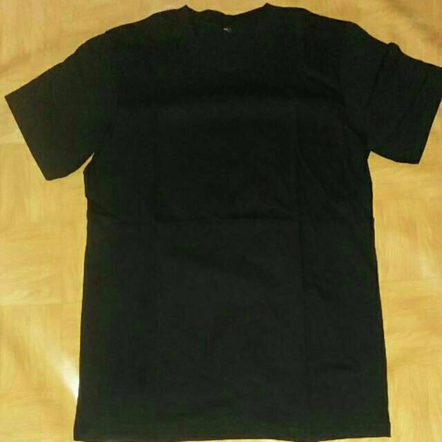 Soft-Cotton Combead 30s Reactive Hitam pendek