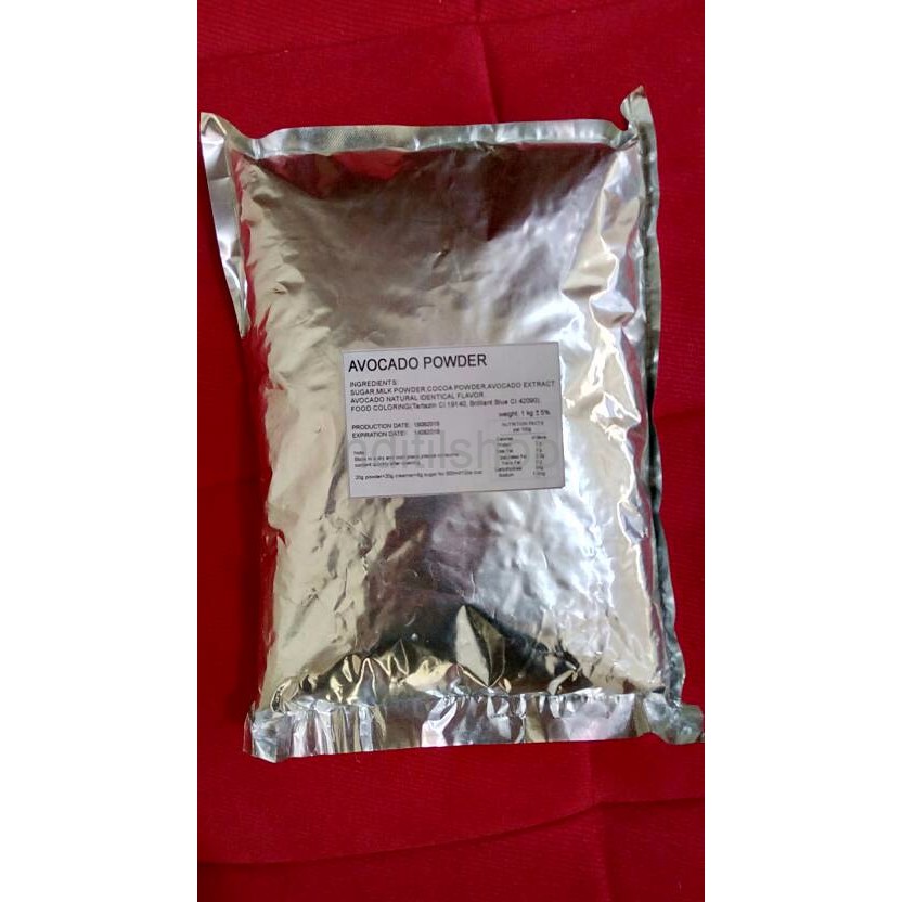 Avocado powder