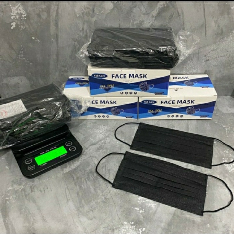 masker YnB earloop isi 50 pcs per box