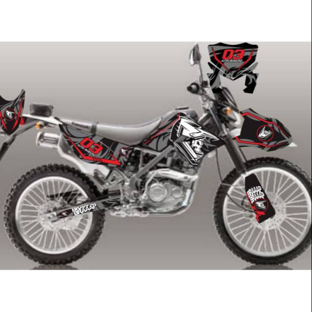 DECAL KLX 150 - 1