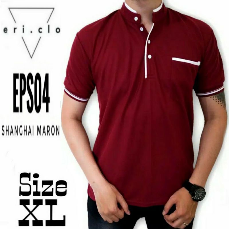 KAOS SHANGHAI MARON LENGAN PENDEK