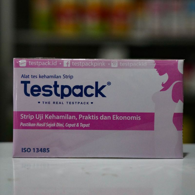 Alat Test Kehamilan Strip Testpack Pink