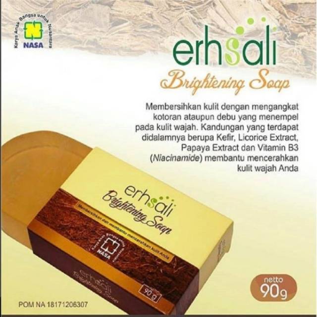 ERHSALI BRIGHTENING SOAP
