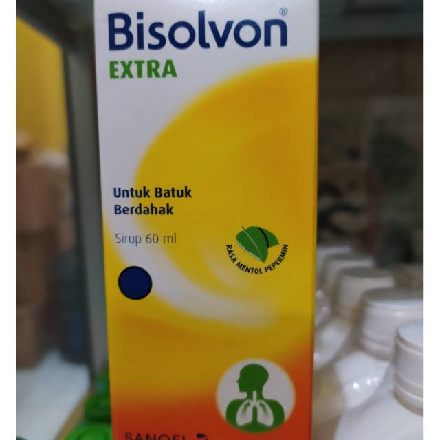 BISOLVON EXTRA SIRUP 60 ml rasa peppermint