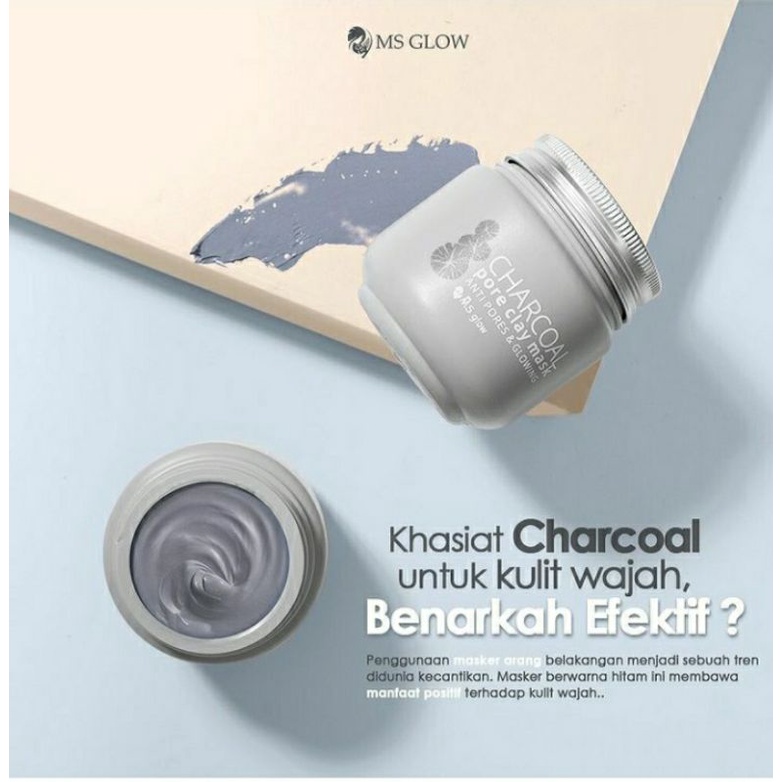 Clay Mask Charcoal#msglow