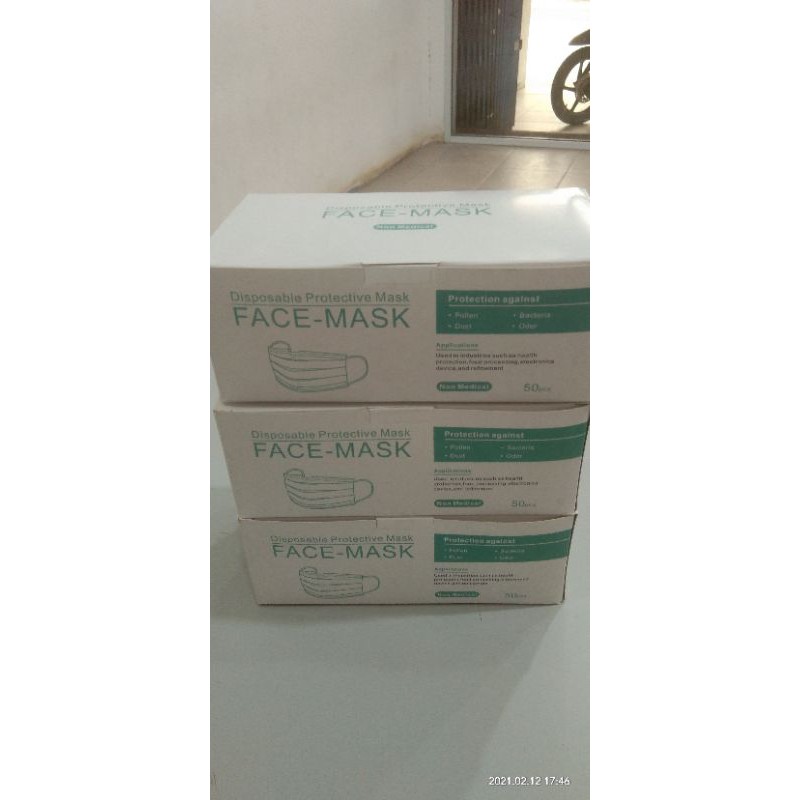 masker 3 ply