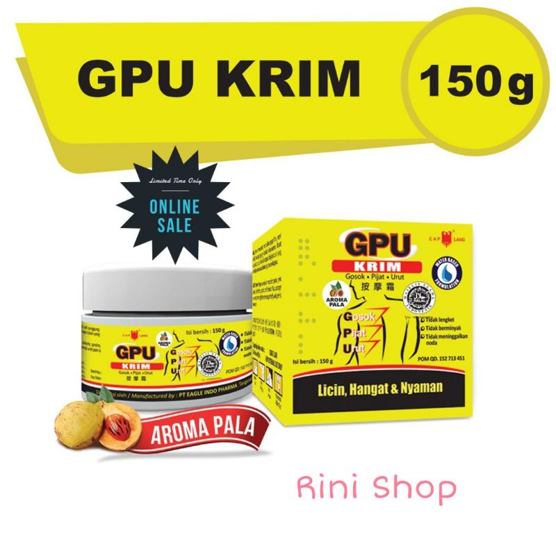Caplang GPU Krim Pala 150gr