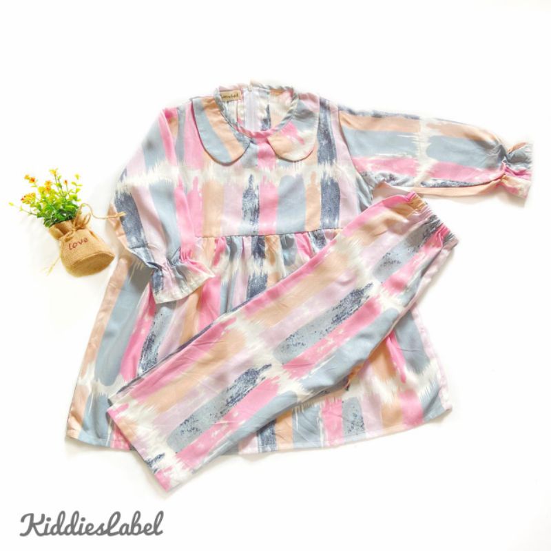 One Set Tunic - Colorful Abstract