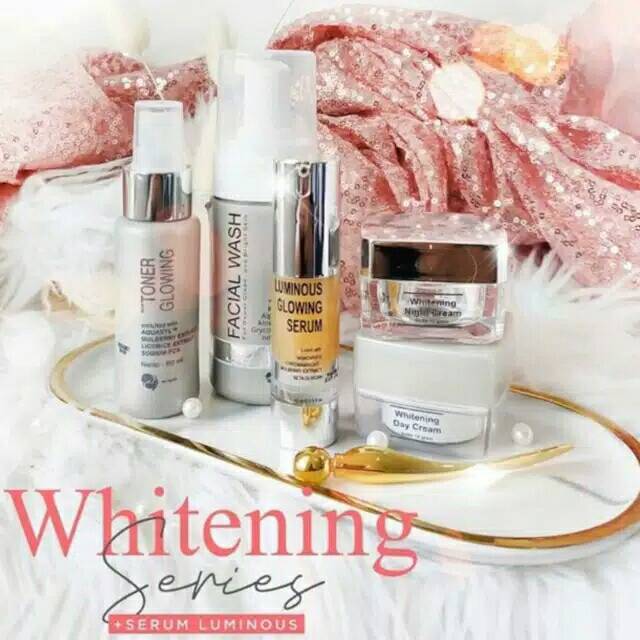 msglow paket whetening serum Luminous