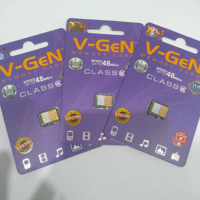 MEMORY CARD 32GB ORIGINAL VGEN CLASS 6 48MBPS