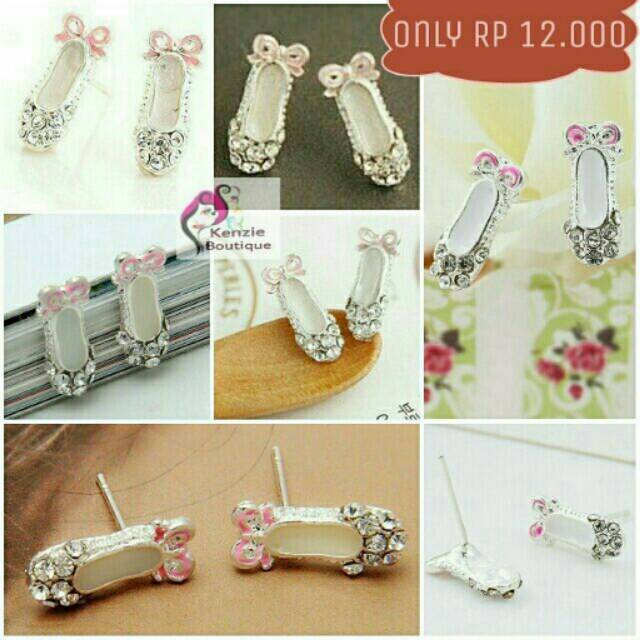 Anting Sepatu Balet / Anting / Earrings / Anting Silver