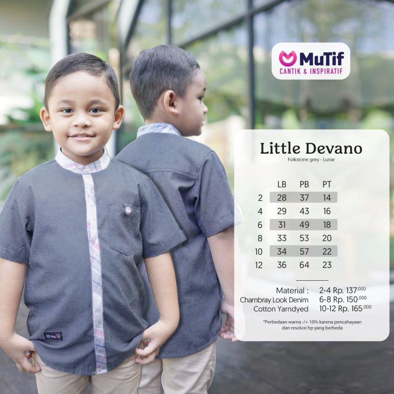 KOKO ANAK BY MUTIF LITTLE DEVANO