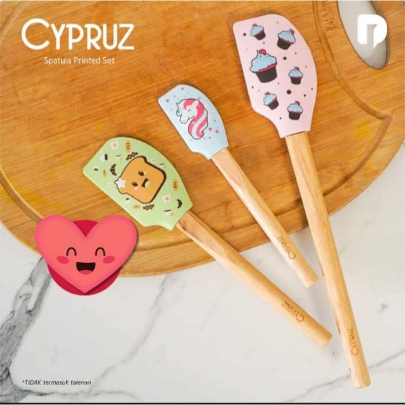 Cypruz Spatula Printed Set