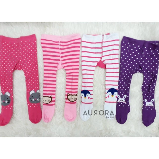 4Pcs Celana Legging Bayi Gempi