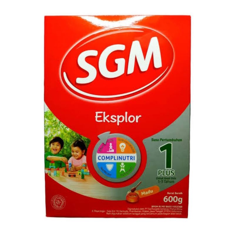 SGM 1+ madu 600gr