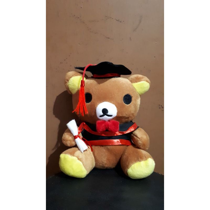 Boneka Rilakkuma Wisuda S