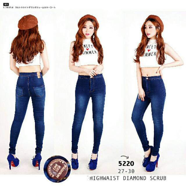 highwaist diamond Scrub 5220 B