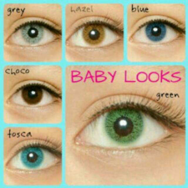 Baby looks