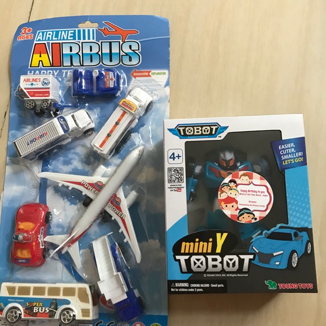 Paket mainan tobot