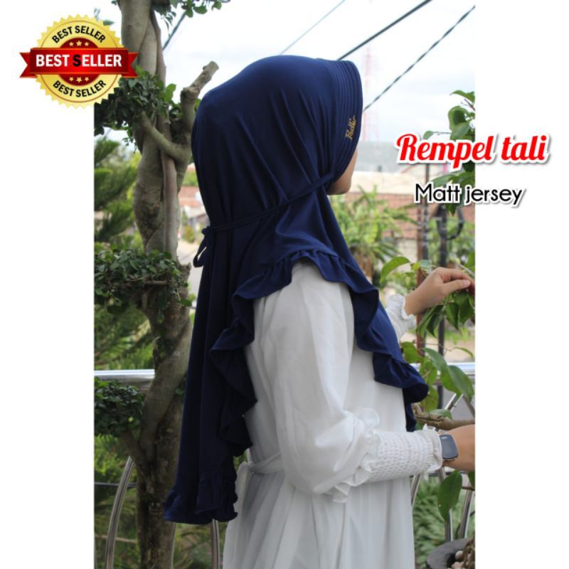 jilbab rempel tali