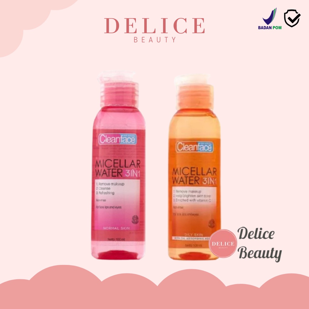 Clean Face Micellar Water 3in1 100ml