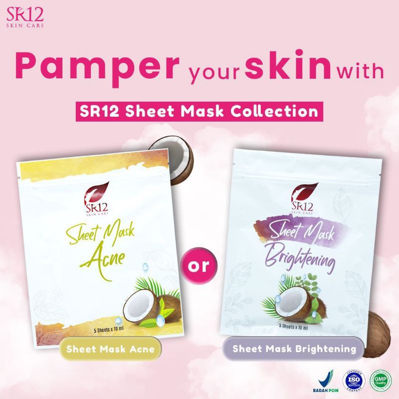 SR12 Sheet Mask Brightening