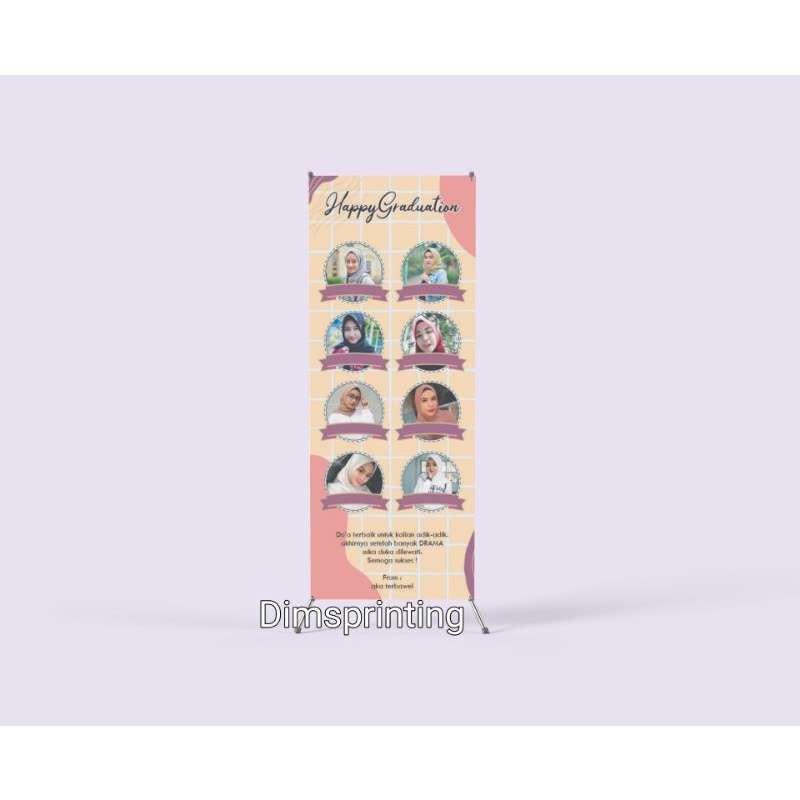 Dimsprinting X banner wisuda 9