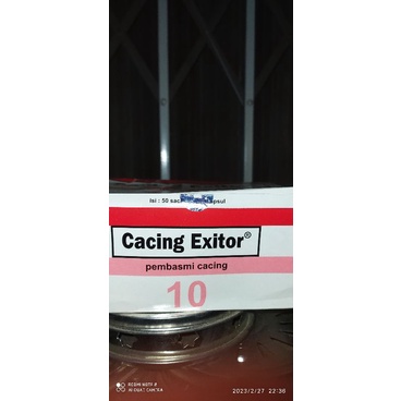 cacing exitor, obat pembasmi cacing