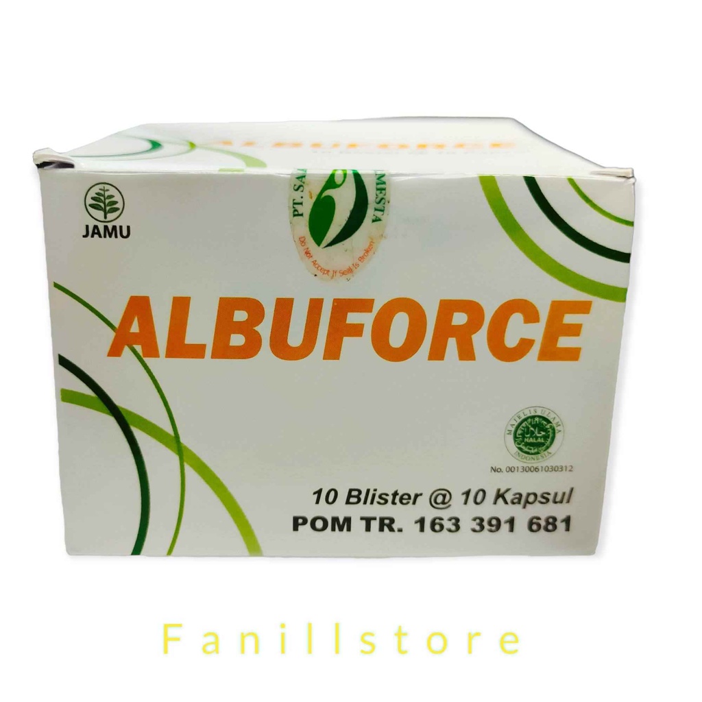 Albuforce Kapsul Box Isi 100 Kapsul