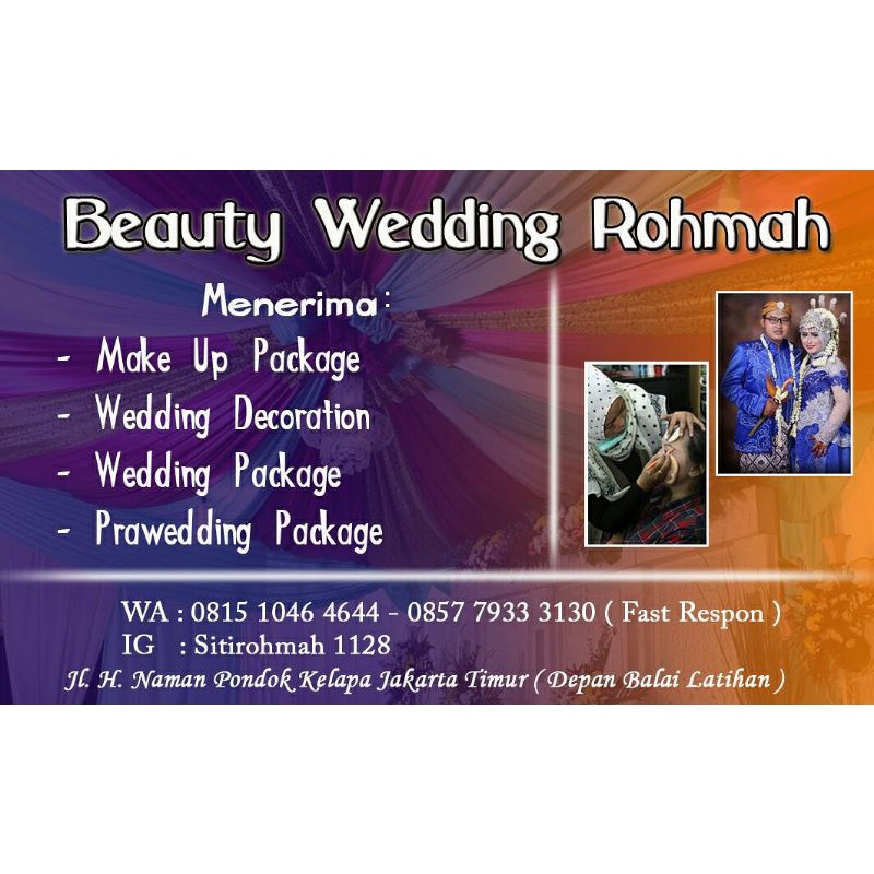JASA WEDDING Jakarta