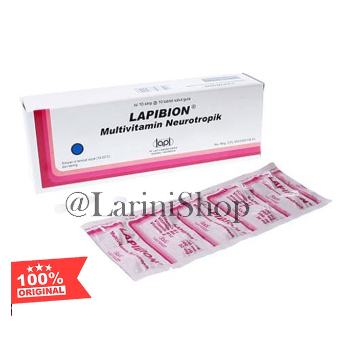 LAPIBION TABLET (HARGA PER STRIP) LAPI