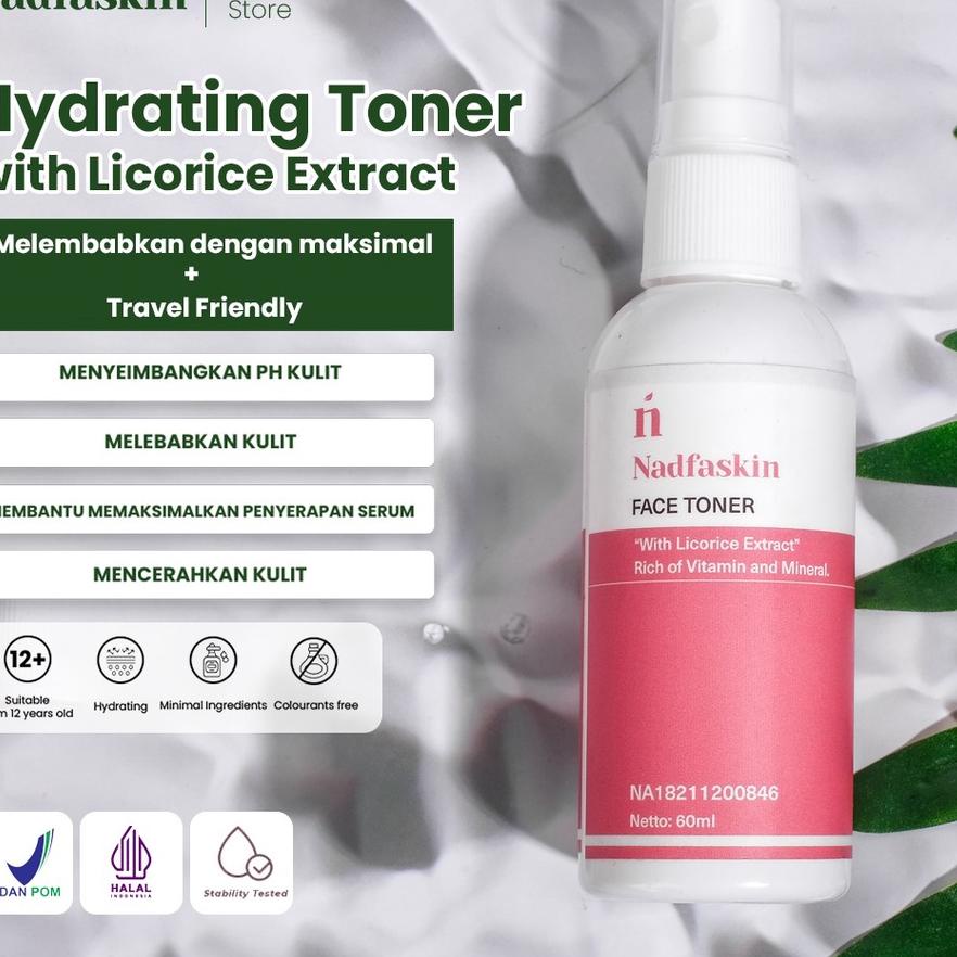 ☁ Face Toner 60ml "Nadfaskin" ☀