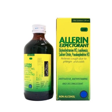 ALLERIN EXPECTORANT SIRUP 120 ML