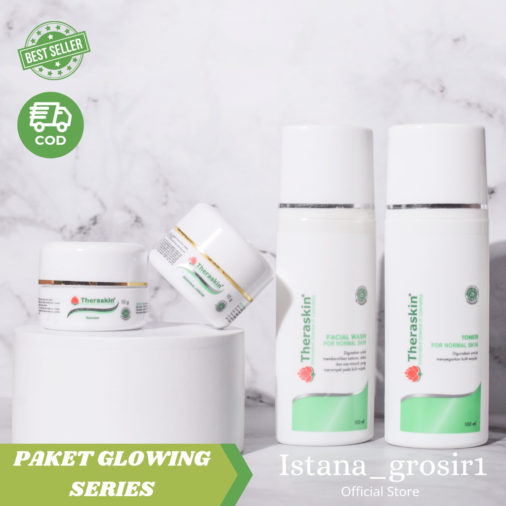 THERASKIN PAKET NORMAL GLOWING BPOM