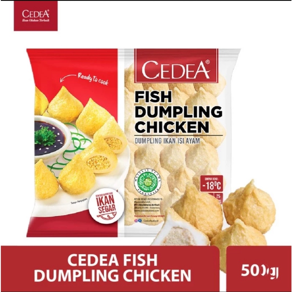 Cedea Fish Dumpling Chicken 500gr