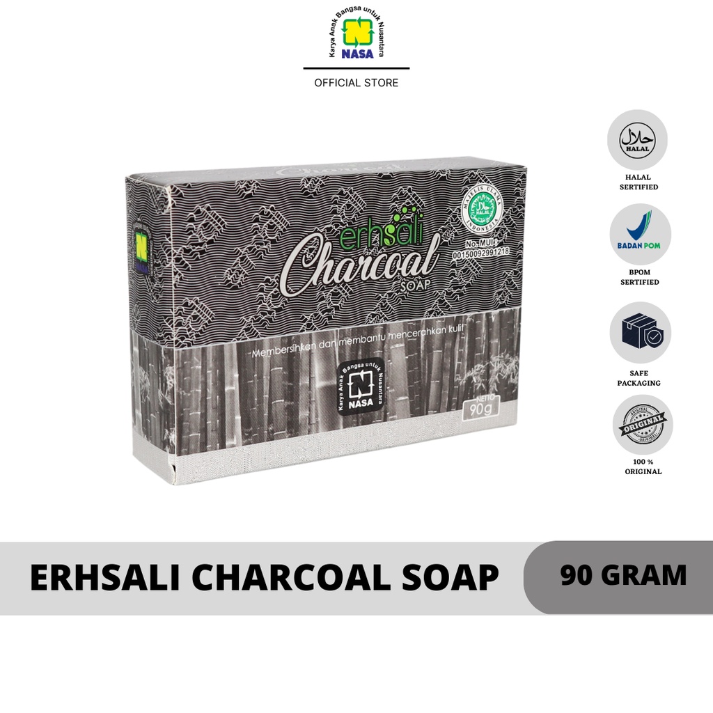 Erhsali Charcoal Soap Original
