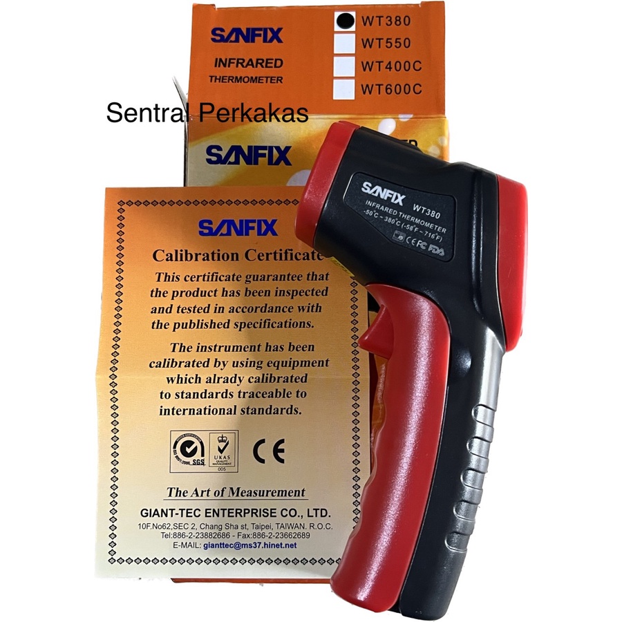 Infrared Thermometer Sanfix WT380