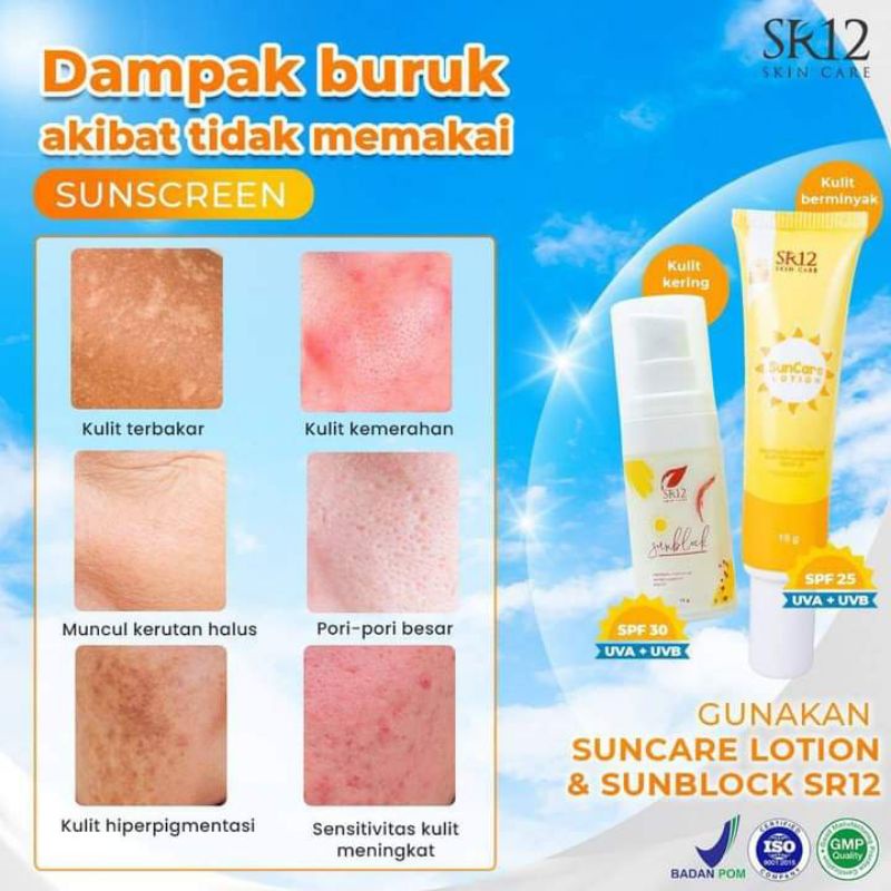Suncare lotion SR12