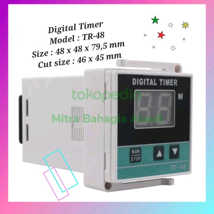 Best Seller Digital Timer Temperature Oven Deck Tr-48