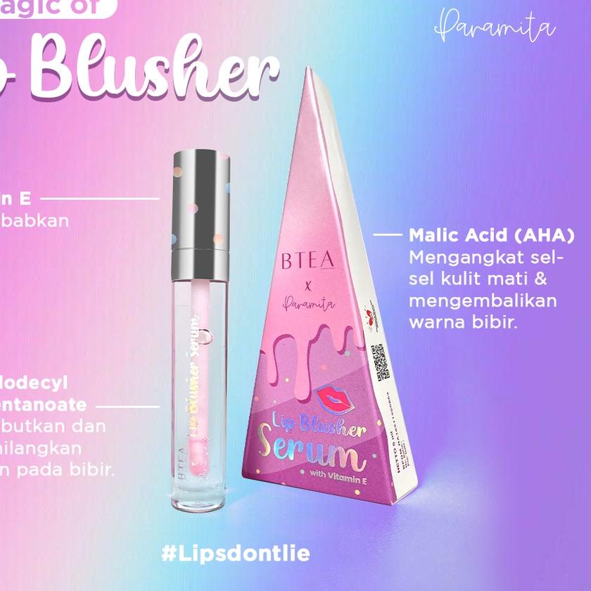 ♫ BTEA X PARAMITA Lip Blusher Serum ☋